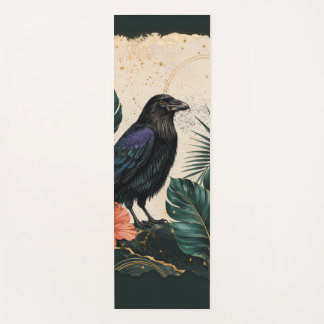 Raven in the Emerald Garden Yogamatte