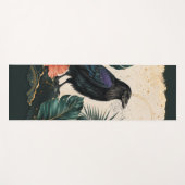 Raven in the Emerald Garden Yogamatte (Vorderseite (Horizontal))