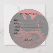 Raven Invitations Personalisiert Native Art Card Einladung (Rückseite)