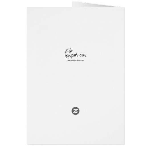 Raven Jack-o-Lantern-Karte (Hinten)