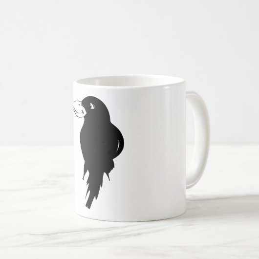 Raven Kaffeetasse (VorderseiteRechts)