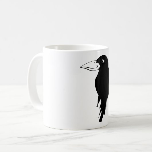 Raven Kaffeetasse (Vorderseite Links)
