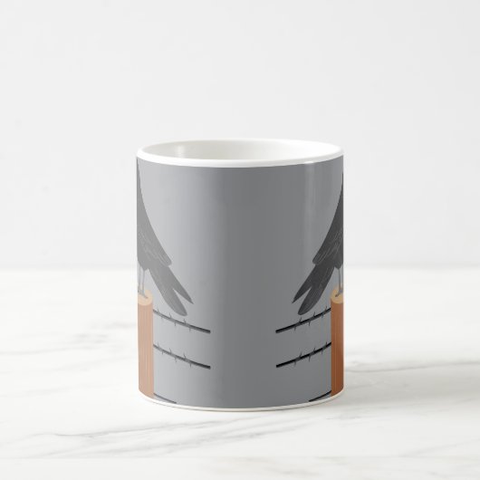 Raven Kaffeetasse (Mittel)