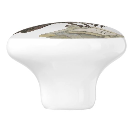 Raven Keramikknauf (Seitenansicht)