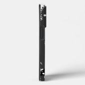 Raven Lace B & W Case-Mate iPhone Hülle (Rückseite / Rechts)