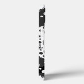 Raven Lace Name B & W & grau Goth Case-Mate iPhone Hülle (Rückseite / Rechts)