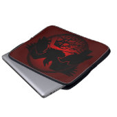 Raven Laptop Sleeve Spirit Animal Tablet Hüllen (Vorne Knopf)