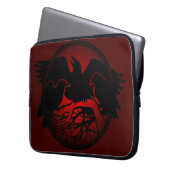 Raven Laptop Sleeve Spirit Animal Tablet Hüllen (Vorderseite Links)