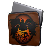 Raven Laptop Sleeve Spirit Animal Tablet Hüllen (Vorderseite Links)