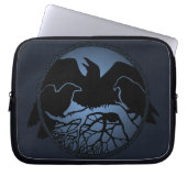 Raven Laptop Sleeve Spirit Animal Tablet Hüllen (Vorderseite)