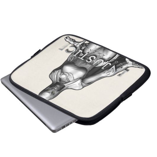 Raven Laptopschutzhülle (Vorne Knopf)