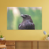 Raven Leinwanddruck (Insitu (Wohnzimmer))