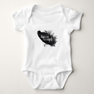 Raven Lunatic Fusion Zitat für Vogelliebhaber Feat Baby Strampler
