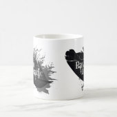 Raven Lunatic Fusion Zitat für Vogelliebhaber Kaffeetasse (Mittel)