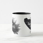 Raven Lunatic Fusion Zitat für Vogelliebhaber Tasse (Zentrum)
