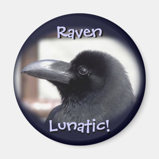 Raven Lunatic! Magnet (Vorne)