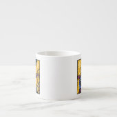 Raven Mad - Pop Goth Nightmare Surreal 6 oz Espressotasse (Vorderseite)