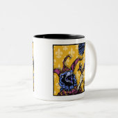 Raven Mad - Pop Goth Nightmare Surreal Zweifarbige Tasse (VorderseiteRechts)