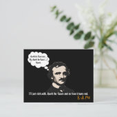 Raven Mad Postkarte (Stehend Vorderseite)