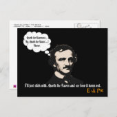 Raven Mad Postkarte (Vorne/Hinten)