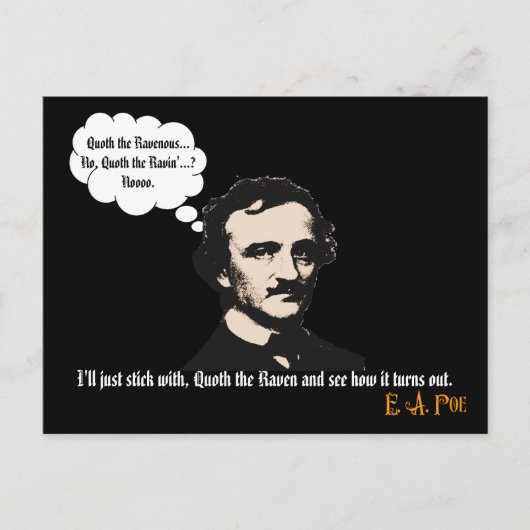 Raven Mad Postkarte (Vorderseite)