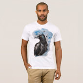 Raven Magic Harmonic Totem Harmonie Wasserfarben M T-Shirt (Vorne ganz)