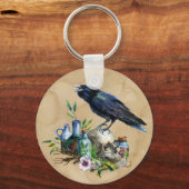 Raven Magick Schlüsselanhänger (Vorderseite)