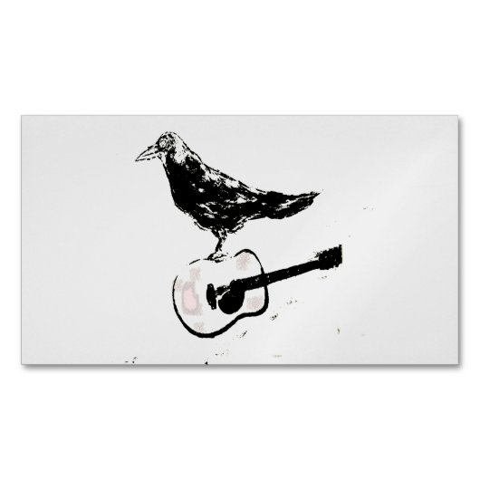 Raven Magnetische Visitenkarte (Vorderseite)
