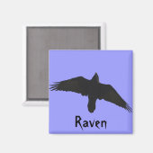Raven Magnets Magnet (Vorderseite/Rückseite)