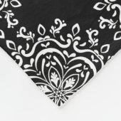 Raven Mandala Fleecedecke (Ecke)