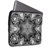 Raven Mandala Laptopschutzhülle (Vorne Rechts)