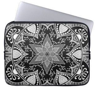 Raven Mandala Laptopschutzhülle