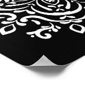 Raven Mandala Poster (Ecke)