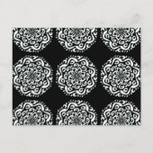 Raven Mandala Postkarte (Vorderseite)