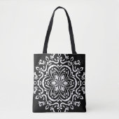 Raven Mandala Tasche (Vorderseite)