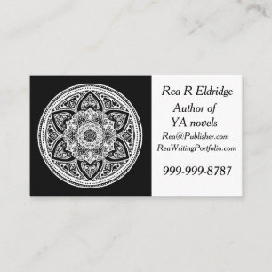 Raven Mandala Visitenkarte