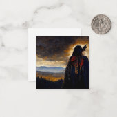 Raven Mitteilungskarte (Vorderseite/Rückseite Beispiel)