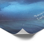 Raven Moon Art Poster/Print Poster (Ecke)