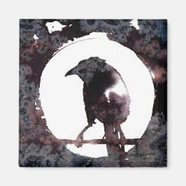 Raven Moon Magnet