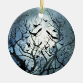 Raven Moon Ornament (Vorne)
