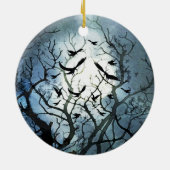 Raven Moon Ornament (Hinten)