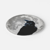 Raven Moon Plate Pappteller (Schrägansicht)