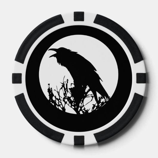 Raven Moon Pokerchips (Vorderseite)