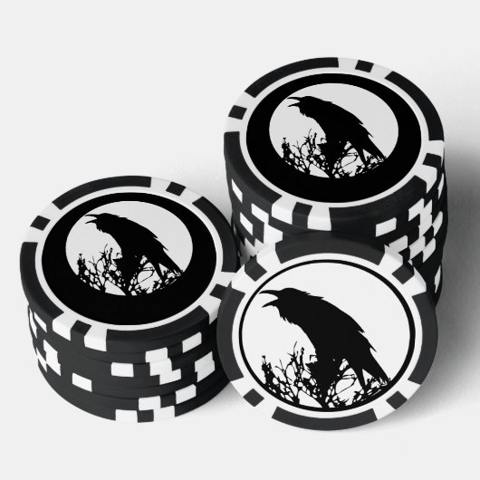 Raven Moon Pokerchips (Stapel)