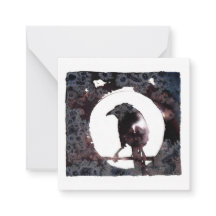 Raven Moon Postcard Style Notecard