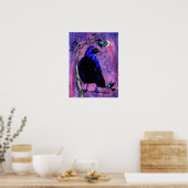 Raven Moon Poster (Küche)