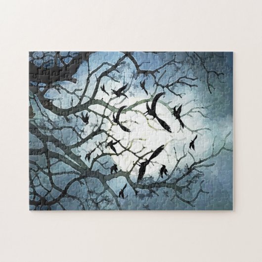 Raven Moon Puzzle (Horizontal)
