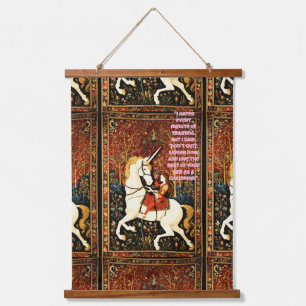 Raven & Moon Tapestry - Edgar Allan Poe Inspiriert Wandteppich Mit Holzrahmen