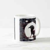 Raven Moon (vorne und hinten) Kaffeetasse (VorderseiteRechts)