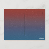 Raven Moonlight Hexen Halloween Nacht Postkarte (Rückseite)